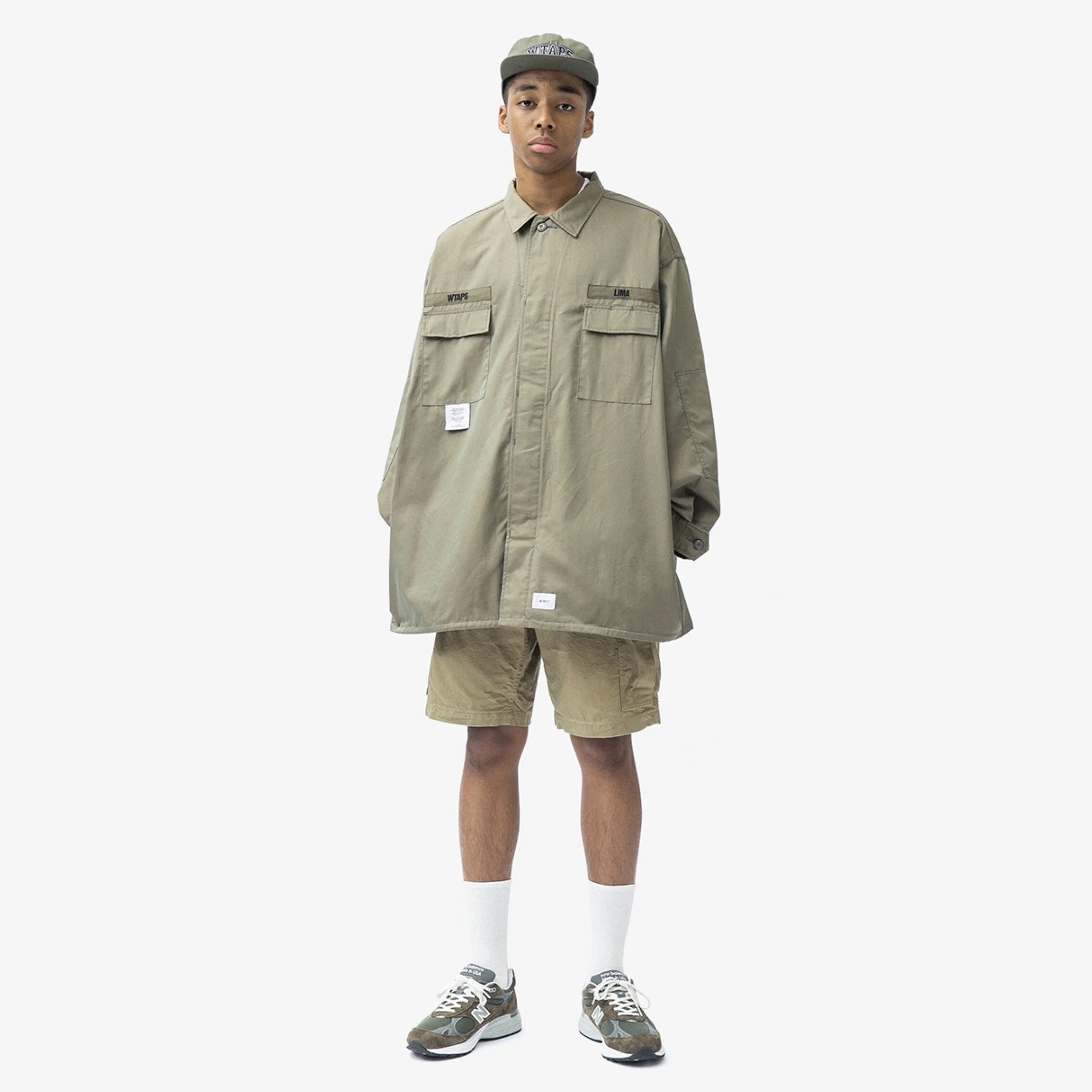 トップス WTAPS 21AW VIBES LS OLIVE MEDIUM Wtaps